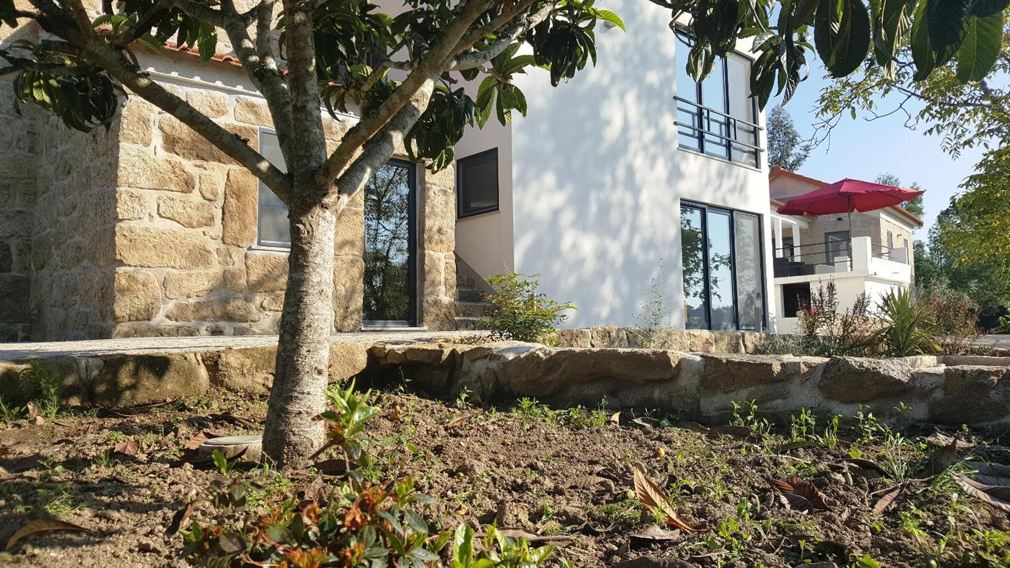 Villa Lugar Do Pego Tondela Bagian luar foto